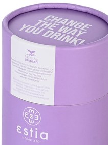 Μπουκάλι Θερμός Travel Chug Save The Aegean Lavender Purple 500ml - Estia