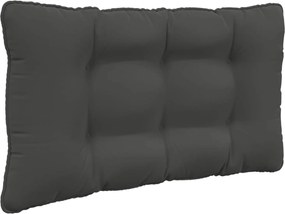 vidaXL Μαξιλάρι Καναπέ Εξωτερικού Χώρου 2 pcs Ανθρακί Πολυεστέρας