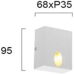 Απλίκα Viokef Poros-Leuko-Μήκος : 6.8 εκ.