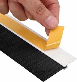 vidaXL Αυτοκόλλητες σφραγίδες πόρτας 2 pcs Λευκό 100 cm