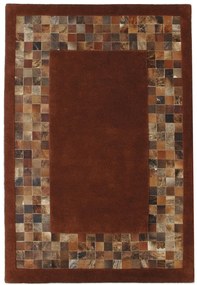 Χειροποίητο Χαλί Faces WALTERS D.BROWN Royal Carpet - 67 x 140 cm - 19SRWADB.067140 - 19SRWADB.067140