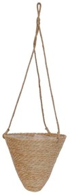 Κασπώ Ψάθινο Κρεμαστό 00.06.61321 Φ27,5x25cm Natural Mat