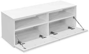 vidaXL Έπιπλο Τηλεόρασης Λευκό 95 x 35 x 36 εκ. από Επεξ. Ξύλο