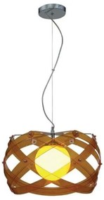 Φωτιστικό κρεμαστό AMARYLIS plexi glass Φ45 Homelighting-77-1538-Πορτοκαλί 77-1538