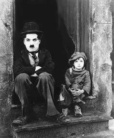 Φωτογραφία Charles Chaplin And Jackie Coogan