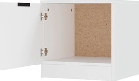 vidaXL Κομοδίνα 2 τεμ. Λευκά 40 x 39 x 40 εκ.