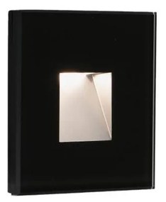 Φωτιστικό Τοίχου Χωνευτό Dart-1 Sq 70273N LED 2W 3000K Black Faro Barcelona