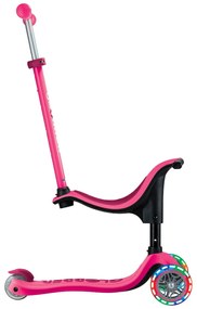 Globber Scooter Go.Up Sporty Lights Funchsia