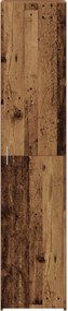 vidaXL Highboard Παλιό ξύλο 40 x 42,5 x 185 εκ.