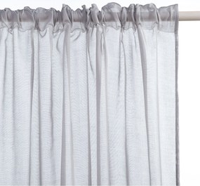 Κουρτίνα (140x270) Με Τρέσα Nef-Nef Homeware Elina Γκρι