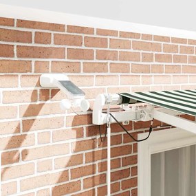 vidaXL Σκηνίτσα Αναδιπλούμενη Πράσινο και Λευκό 300 x 250 εκ