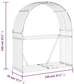 ΞΥΛΟΘΗΚΗ ΠΡΑΣΙΝΗ 120 X 45 X 140 ΕΚ. ΑΠΟ ΓΑΛΒΑΝΙΣΜΕΝΟ ΑΤΣΑΛΙ 364541