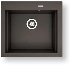 ΝΕΡΟΧΥΤΗΣ PYRAGRANITE SIROS 57x51,5 1B GRAPHITE CARBON - 070201301