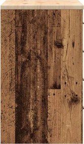vidaXL ντουλάπι αποθήκευσης γκαράζ 60x51x85 εκ μασίφ ξύλο πεύκο