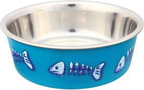 Τροφοδότης γατών Trixie Ανοξείδωτο ατσάλι Ø 12 cm