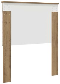 vidaXL Κεφαλάρι με κεφαλάρι Artisan Oak 80 cm Επεξεργασμένο ξύλο