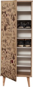 Shoe Cabinet Filinta-731 Sonoma Oak