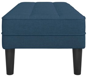 vidaXL παγκάκι Μπλε 113 x 57 x 39 εκ. ύφασμα