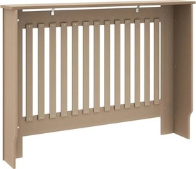 vidaXL Καπάκι Καλοριφέρ 2 pcs Καφέ 112 x 19 x 81,5 cm