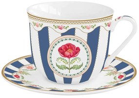 Φλυτζάνι Καφέ Flowery 1182FLRΥ 400ml Multi Easy Life Πορσελάνη