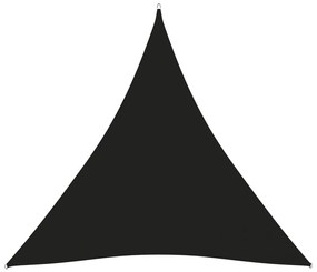 Πανί Σκίασης Τρίγωνο Μαύρο 4,5 x 4,5 x 4,5 μ. από Ύφασμα Oxford - Μαύρο