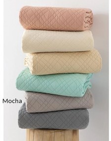 Κουβερλί Pitha Mocha Palamaiki Υπέρδιπλο 220x240cm Microfiber