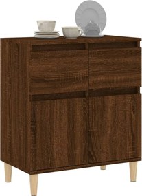 vidaXL Μπουφές Καφέ Δρυς 60x35x70 εκ. από Επεξεργασμένο Ξύλο