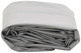 vidaXL Μουσαμάς Γκρι 5 x 7 μ. 650 γρ./μ²