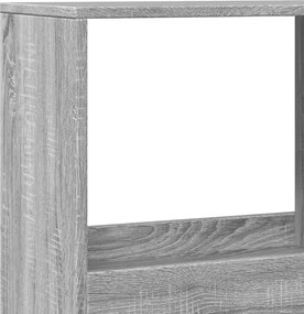 vidaXL Βιβλιοθήκη Γκρι Sonoma 100x33x175 εκ. από Επεξεργ. Ξύλο
