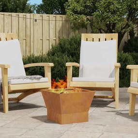 Φωτιά Καφέ 40 x 40 x 35 cm Ατσάλι