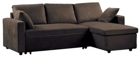 Καναπές Κρεβάτι Montreal Brown E9586,1 223X146X83 cm Ύφασμα