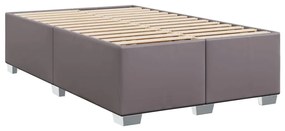 ΚΡΕΒΑΤΙ BOXSPRING ΜΕ ΣΤΡΩΜΑ ΓΚΡΙ 120X190ΕΚ. ΑΠΟ ΣΥΝΘΕΤΙΚΟ ΔΕΡΜΑ 3293014