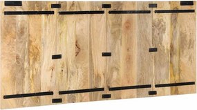 vidaXL κεφαλάρι 180 cm μασίφ ακατέργαστο ξύλο Mango