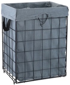 ESTIA ΚΑΛΑΘΙ ΑΠΛΥΤΩΝ CAGE ΜΕΤΑΛΛΙΚΟ ΑΝΑΔΙΠΛΟΥΜΕΝΟ 35x40x55cm