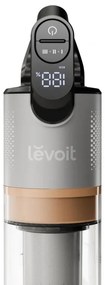 Κάθετη ηλεκτρική σκούπα Levoit LVAC-300, 240W, 0.75l, Αυτονομία έως 60 λεπτά, Turbo, Βούρτσα με LED, Μαύρο/γκρι