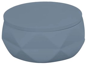 Βάζο Για Βαμβάκι Crackle Jar 10,5x6cm Mare Kleine Wolke Πολυρεσίνη