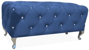 PUF / ΠΑΓΚΟΣ HESTIA VELVET NAVY BLUVEL 86 / ΑΣΗΜΙ DIOMMI HESTIAV86S DIOMMI-80-1872