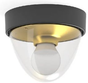 Πλαφονιέρα Φωτιστικό Οροφής Πλαστικό Nook H15,5 Φ418 Nowodvorski-7976-Μαύρο-Χρυσό 7976