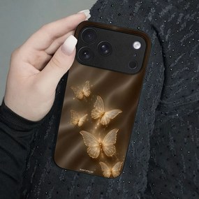 Θήκη Sonique DIVA Series για Apple iPhone 17 Pro Χρυσές Πεταλούδες