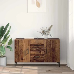 vidaXL Πλαϊνό γραφείο Παλιό Ξύλο 100 x 36 x 60 εκ. Επεξεργασμένο ξύλο
