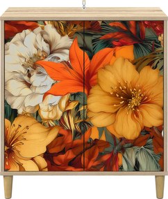 vidaXL Πλαϊνό γραφείο GENNEP Sonoma 69 x 33 x 75 εκ.
