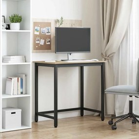 vidaXL τραπέζι Δρύς Sonoma 100 x 50 x 76,5 εκ.