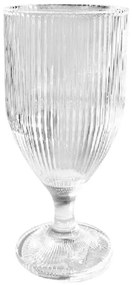 Ποτήρι Νερού Κολωνάτο DWEA1018K6 8x8x18,5cm 390ml Clear Espiel Γυαλί