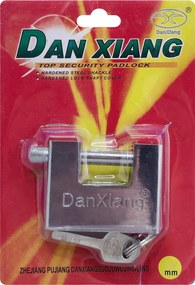 DAN XIANG λουκέτο τάκου με κλειδί CTL-0036, 60mm, μεταλλικό