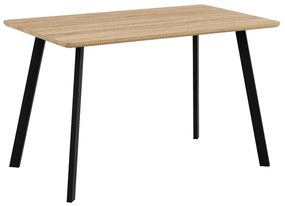 Τραπέζι Derbi Sonoma Τραπέζι Oak Μέταλλο/MDF/3D Paper 120x70x75cm