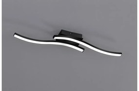 Πλαφονιέρα Φωτιστικό Οροφής 2xLED 5W 3000Κ Route Trio Lighting-R62472132-Μαύρο R62472132