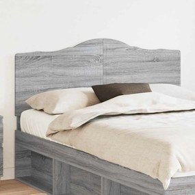vidaXL Κεφαλάρι Γκρίζο Σονομα 160 cm Επεξεργασμένο ξύλο