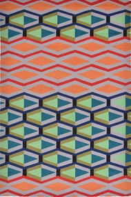 Χαλί Cruz 411803 Orange-Blue Brink &amp; Campman 140X200cm