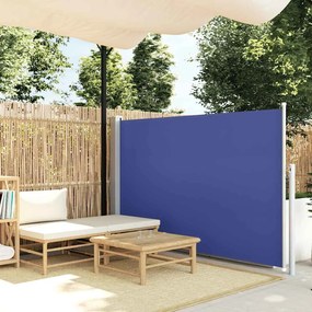 vidaXL Σκίαστρο Πλαϊνό Συρόμενο Μπλε 140 x 300 εκ.