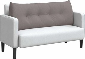 vidaXL Μαξιλάρι Πλάτης Taupe 120 x 24 x 50 εκ ύφασμα